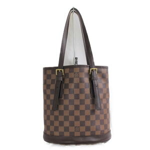 LOUIS VUITTON Mare Bucket Damier Ebene Brown Canvas Handbag LV